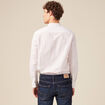 Chemise manches longues blanc homme