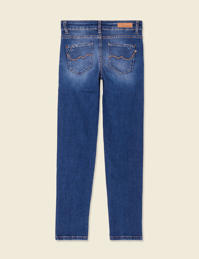 Jeans Vanessa - slim taille basse 7/8ème denim stone femme
