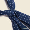 Foulard en coton bleu marine homme