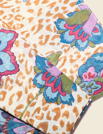 Foulard multicolore femme