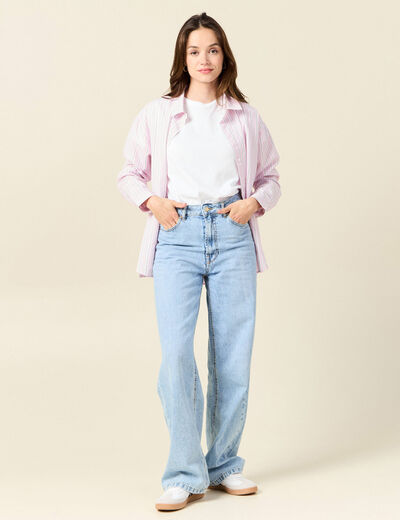 T-shirt éco-responsable blanc femme