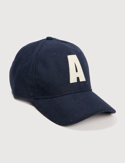 Casquette bleu marine homme