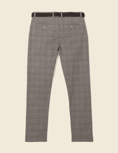 Pantalon chino straight ecru homme