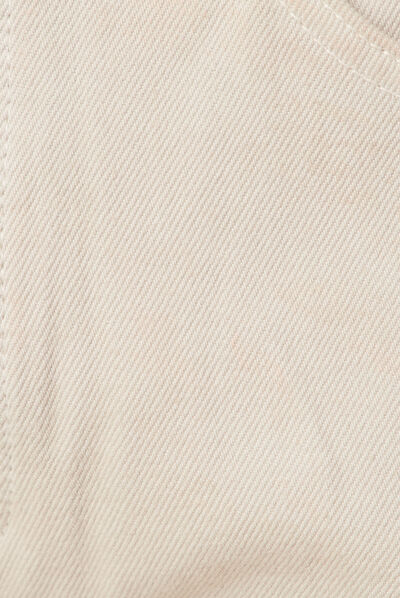 Jeans tapered 5 poches beige homme