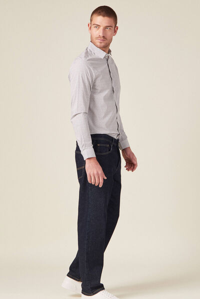 Chemise éco-responsable blanc homme