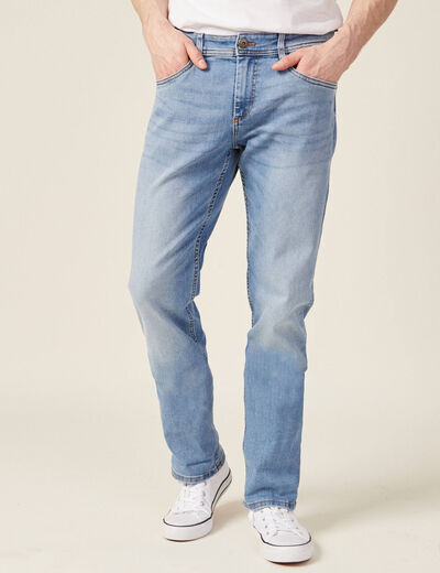 Jeans éco-responsable regular denim used homme