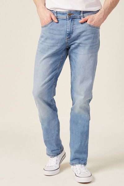 Jeans éco-responsable regular denim used homme