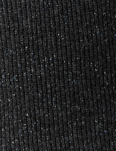 Pull manches longues fabriqué en France gris foncé homme