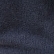 Gilet manches longues col rond bleu fonc&eacute; femme