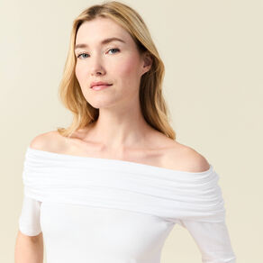 t shirt manches courtes blanc femme T-shirt manches courtes blanc femme