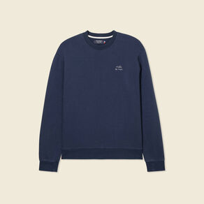 sweat manches longues bleu marine homme Sweat manches longues bleu marine homme