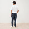 Jeans straight longueur 30 denim brut homme