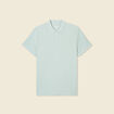 Polo manches courtes vert clair homme