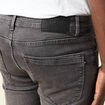 Jeans slim éco-responsable denim gris homme