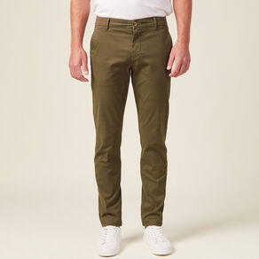 Pantalon slim Instinct chino taupe homme