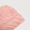 Bonnet rose pastel femme