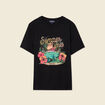 T-shirt manches courtes noir femme