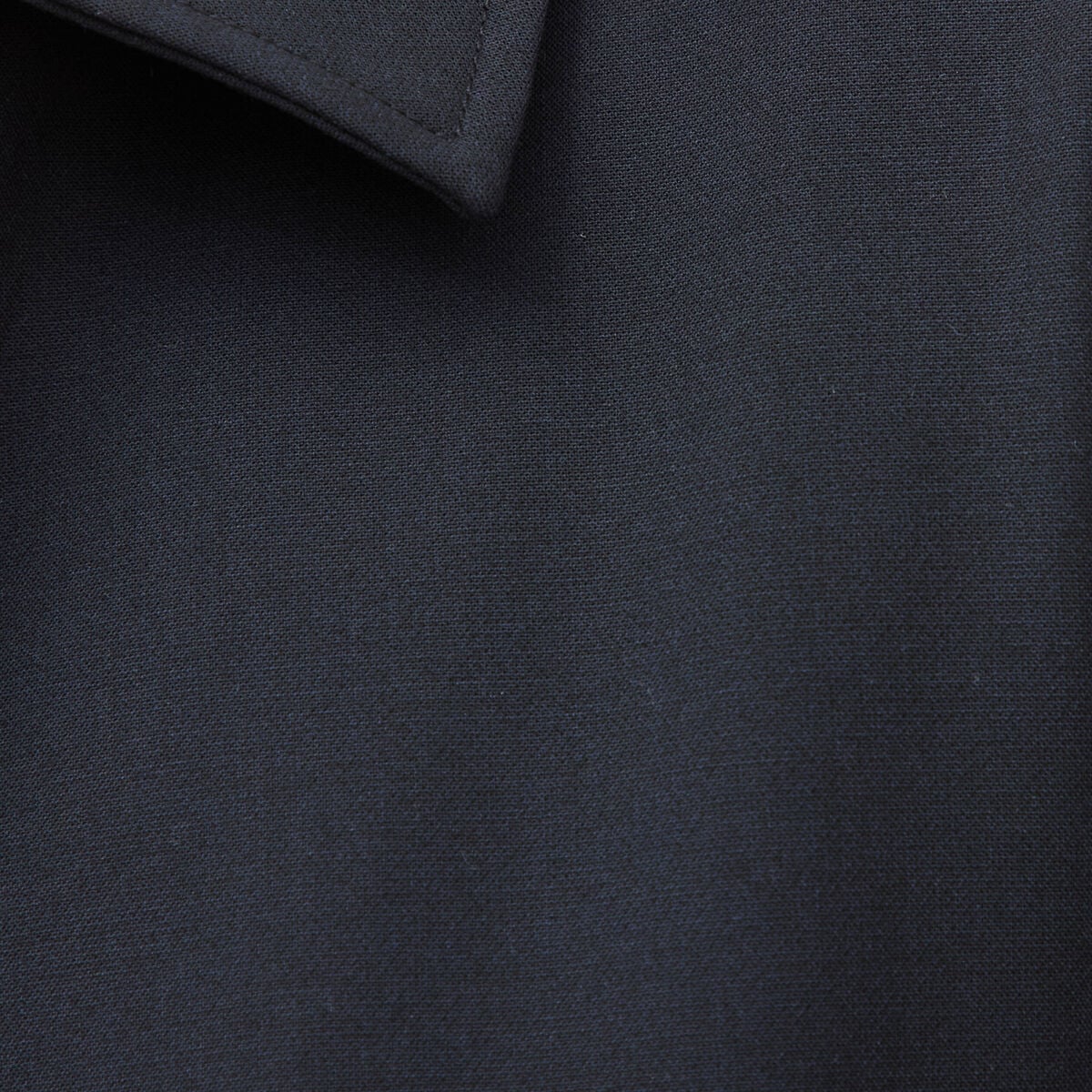 Blouson manches longues doubl&eacute; bleu marine homme