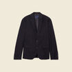 Veste blazer boutonnée noir homme
