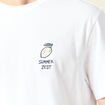 T-shirt manches courtes blanc homme
