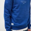 Sweat droit col rond manches longues bleu electrique homme