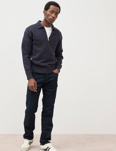 Jeans regular denim brut homme