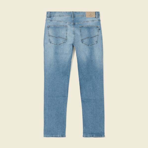 jeans straight denim used homme Jeans straight denim used homme