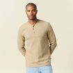 T-shirt manches longues gris homme