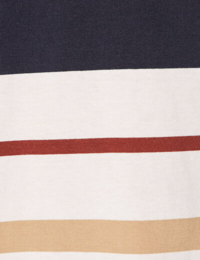 T-shirt manches courtes bleu marine homme