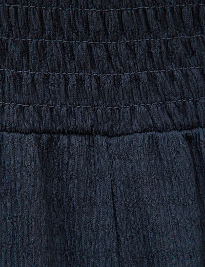 Combinaison salopette fines bretelles bleu marine femme