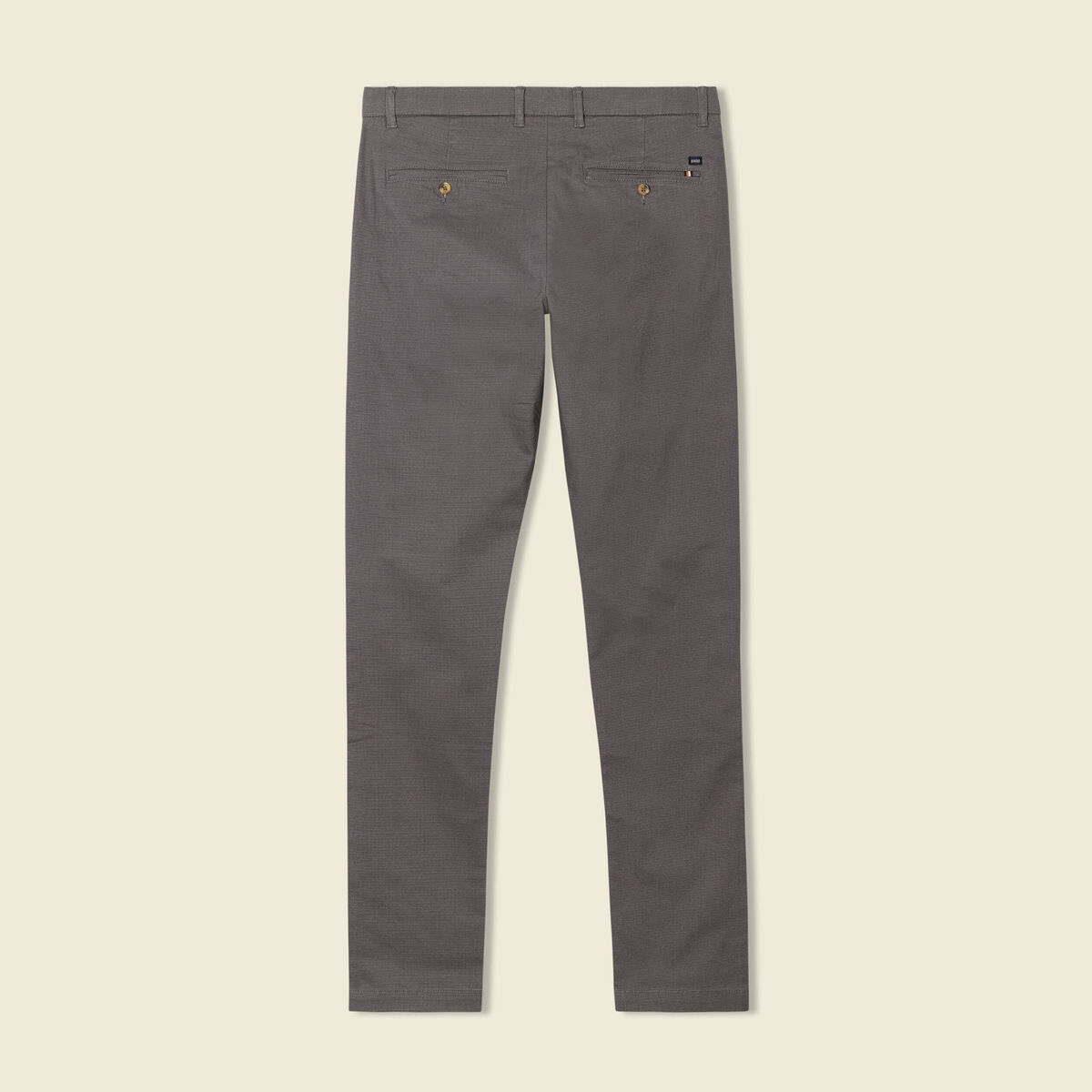Pantalon chino longueur 32 gris homme