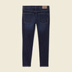 Jeans tapered 5 poches denim brut homme
