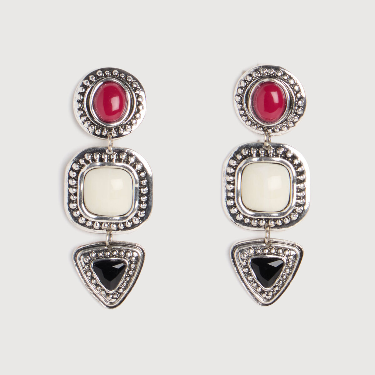 Boucles d'oreilles camel femme