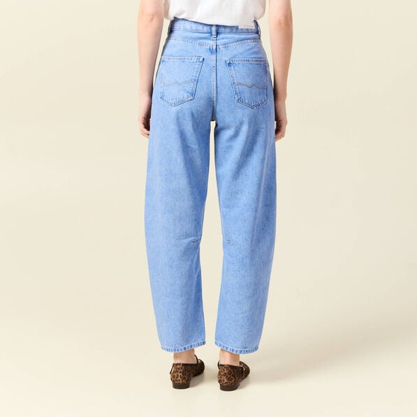 jeans slouchy 78eme denim baby bleu femme Jeans slouchy 7/8ème denim baby bleu femme
