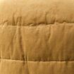 Doudoune droite courte sans manches camel homme