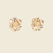 Boucles d'oreilles clous couleur or femme