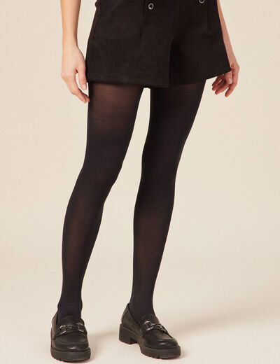 Collants noir femme