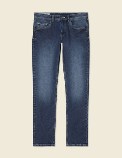Jeans straight homme used L34 denim brut homme