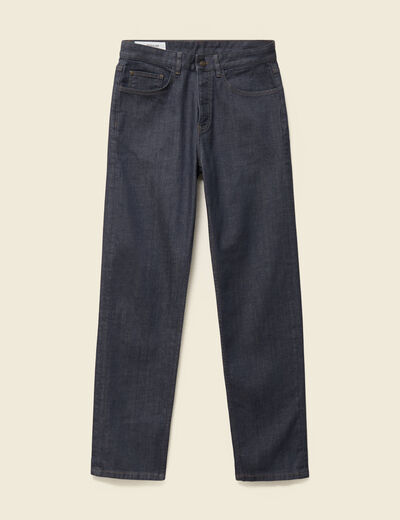 Jeans regular longueur 32 denim brut rinse homme