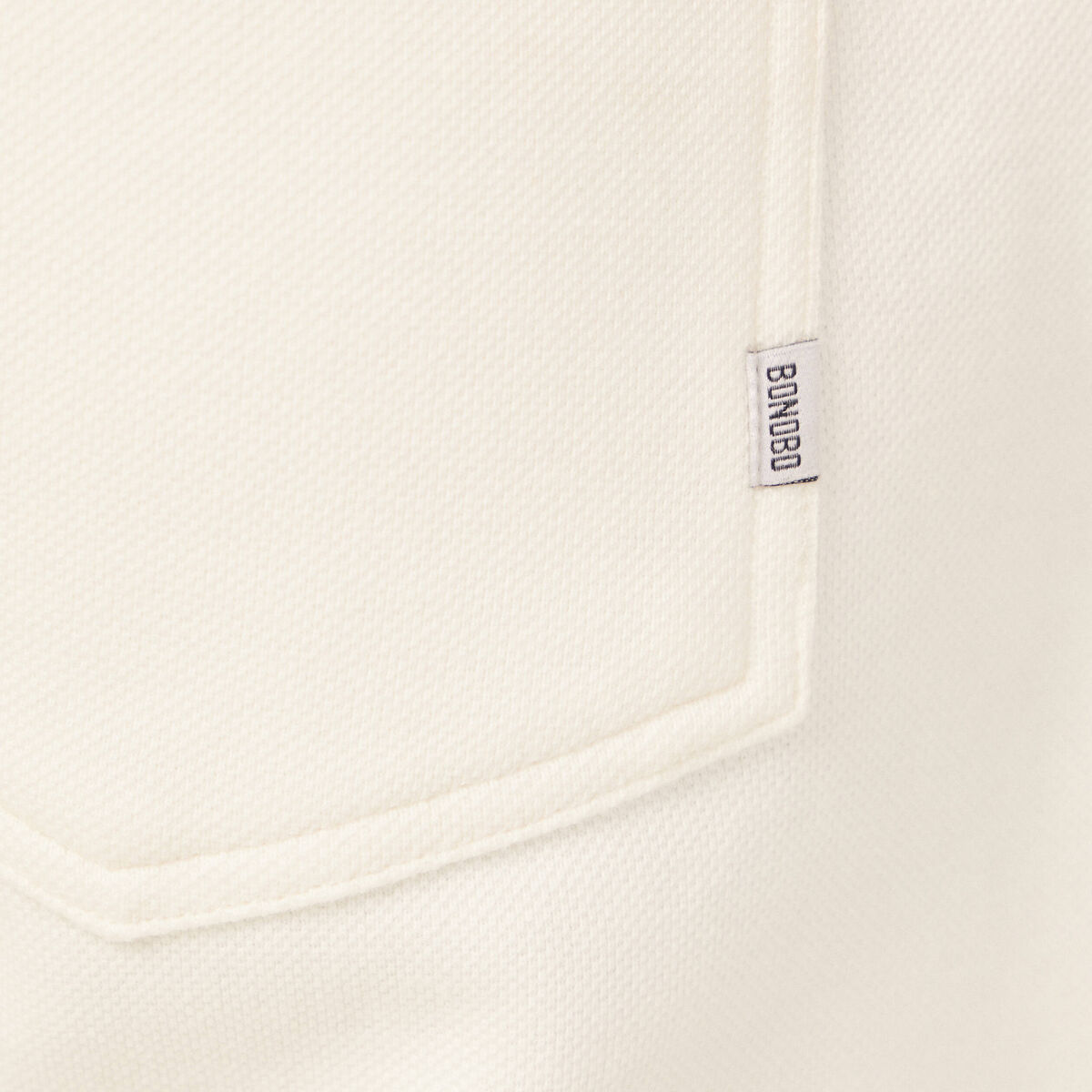 Short éco-responsable ecru homme