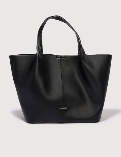 Sac cabas noir femme