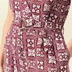 Combinaison salopette sans manches bordeaux femme