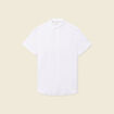 Chemise manches courtes blanc homme