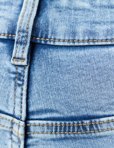 Jeans skinny tapered denim bleach homme