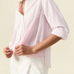 Blouse manches longues rose poudrée femme