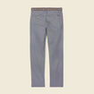 Pantalon chino straight bleu homme
