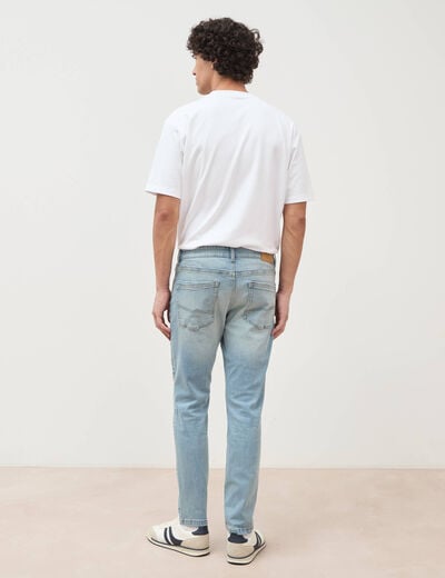 Jeans slim longueur 30 denim used homme