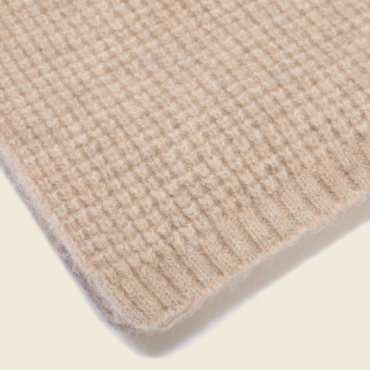 &Eacute;charpe en maille beige homme