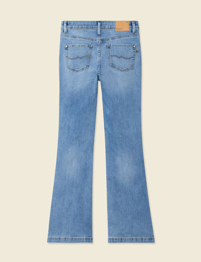 Jeans bootcut denim used femme