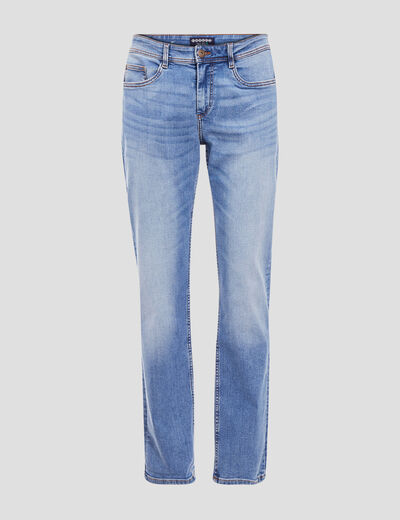 Jeans éco-responsable regular denim used homme